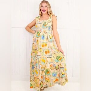 NWT - Sweet Summer - Colorful Maxi Dress